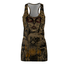 Cargar imagen en el visor de la galería, Women's Racerback Dress Mortal design by Calico Jacks