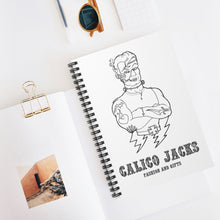 Cargar imagen en el visor de la galería, 5 Frankenstein's Note Book Spiral Notebook Ruled Line by Calico Jacks