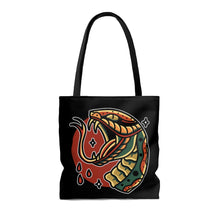 Load image into Gallery viewer, Snake Bite Tote Bag