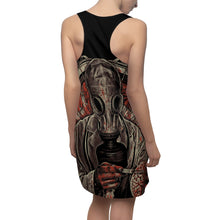 Cargar imagen en el visor de la galería, Women's Racerback Dress Cerebrum design by Calico Jacks