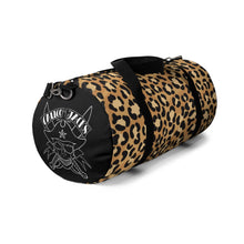 Load image into Gallery viewer, 8 Leopard Print Duffel Bag design by Calico Jacks
