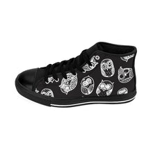 Load image into Gallery viewer, 3 Women's High-top Sneakers Night Owls by Calico Jacks