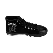 Load image into Gallery viewer, Men's High-top Sneakers White Skull by Calico Jacks