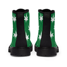 Charger l'image dans la galerie, 7 Women's Canvas Boots Green Leaf by Calico Jacks