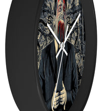 Load image into Gallery viewer, 16 Wall clock Cruciface design by Calico Jacks
