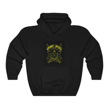 Load image into Gallery viewer, Unisex Hooded Top Yellow Skull