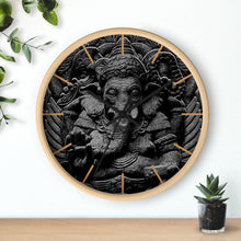 Cargar imagen en el visor de la galería, 17 Wall clock Ganesh design by Calico Jacks
