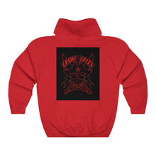Charger l'image dans la galerie, Unisex Hooded Top Red Skull