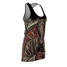 Cargar imagen en el visor de la galería, Women's Racerback Dress Cerebrum design by Calico Jacks