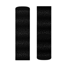 Load image into Gallery viewer, 6 Black Leopard Print Socks by Calico Jacks