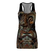 Cargar imagen en el visor de la galería, Women's Racerback Dress Minotaur design by Calico Jacks