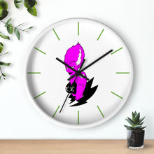Cargar imagen en el visor de la galería, 10 Wall clock Frankies Girl Purple design by Calico Jacks