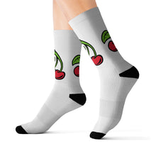 Load image into Gallery viewer, 8 Cherry Socks by Calico Jacks