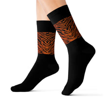 Load image into Gallery viewer, 8 Tiger Top Socks by Calico Jacks