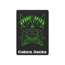 Load image into Gallery viewer, Calico Jacks Poker Cards Green Skull