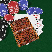 Load image into Gallery viewer, Calico Jacks Poker Cards Tiger Print
