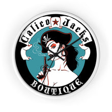 Cargar imagen en el visor de la galería, 3 Wall clock Pirate Blue design by Calico Jacks