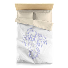 Cargar imagen en el visor de la galería, 4 Microfiber Duvet Cover Hula Blue design by Calico Jacks