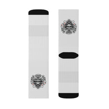 Load image into Gallery viewer, 10 Ace of Spades on Socks by Calico Jacks