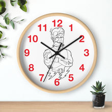 Load image into Gallery viewer, 1 Wall clock Frankie design by Calico Jacks

