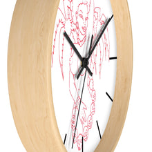 Cargar imagen en el visor de la galería, 16 Wall clock Hula Red design by Calico Jacks