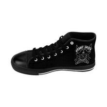 Load image into Gallery viewer, Men's High-top Sneakers White Skull by Calico Jacks