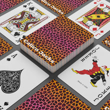 Lade das Bild in den Galerie-Viewer, Calico Jacks Poker Cards Leopard Glam
