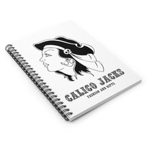 Lade das Bild in den Galerie-Viewer, 3 Gypsy White Note Book - Spiral Notebook - Ruled Line by Calico Jacks