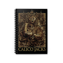 Cargar imagen en el visor de la galería, 1 Medusa Note Book Spiral Notebook Ruled Line by Calico Jacks