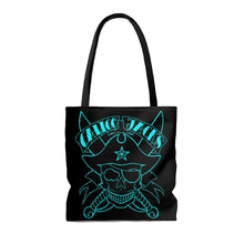 Cargar imagen en el visor de la galería, Blue Skull Tote Bag