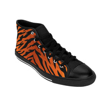 Load image into Gallery viewer, 8 Men's High-top Sneakers Tiger Stripe by Calico Jacks