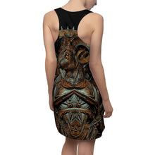 Load image into Gallery viewer, Women&#39;s Racerback Dress Minotaur design by Calico Jacks
