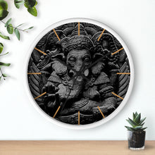 Cargar imagen en el visor de la galería, 12 Wall clock Ganesh design by Calico Jacks