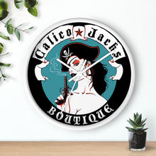 Cargar imagen en el visor de la galería, 10 Wall clock Pirate Blue design by Calico Jacks