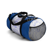 Cargar imagen en el visor de la galería, 9 Blue Ship Duffel Bag design by Calico Jacks