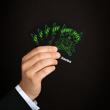 Load image into Gallery viewer, Calico Jacks Poker Cards Green Skull