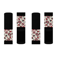 Load image into Gallery viewer, 5 Sugar Skull Tops of Socks by Calico Jacks