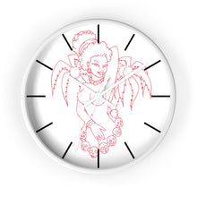 Cargar imagen en el visor de la galería, 6 Wall clock Hula Red design by Calico Jacks
