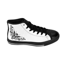 Lade das Bild in den Galerie-Viewer, 4 Men's High-top Sneakers Death's-Head Moth by Calico Jacks