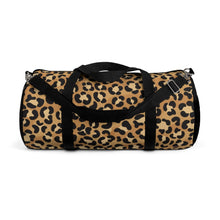 Load image into Gallery viewer, 7 Leopard Print Duffel Bag design by Calico Jacks
