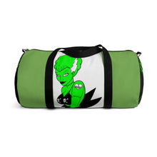 Cargar imagen en el visor de la galería, 4 Green Lady Frankenstein Duffel Bag design by Calico Jacks