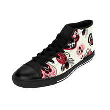 Load image into Gallery viewer, 5 Women's High-top Sneakers Sugar Skulls by Calico Jacks
