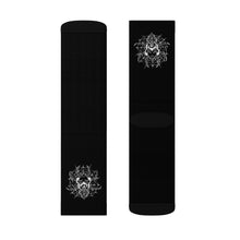 Load image into Gallery viewer, 1 White Spider Web on Socks by Calico Jacks