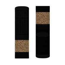Load image into Gallery viewer, 7 Leopard Print Tops of Socks by Calico Jacks