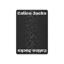 Load image into Gallery viewer, Calico Jacks Poker Cards Black Leopard