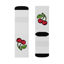 Load image into Gallery viewer, 6 Cherry Socks by Calico Jacks