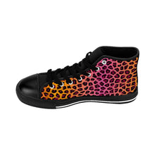 Load image into Gallery viewer, 7 Men's High-top Sneakers Ombre Leopard Print by Calico Jacks
