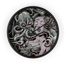 Load image into Gallery viewer, 9 Wall clock Cthulhu design by Calico Jacks