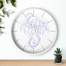 Cargar imagen en el visor de la galería, 4 Wall clock Hula Blue design by Calico Jacks