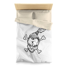Cargar imagen en el visor de la galería, Microfiber Duvet Cover Voodoo Bones design by Calico Jacks